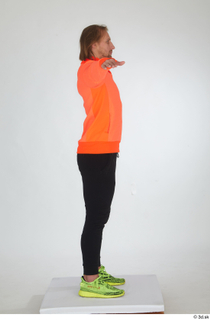  Erling black tracksuit dressed orange long sleeve t shirt sports standing t-pose whole body yellow sneakers 0015.jpg